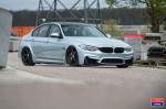 BMW M3 Sedan on Vossen Wheels (VWS-3) 2017 года